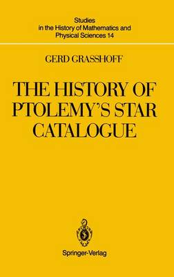 Book cover for The History of Ptolemy's Star Catalogue