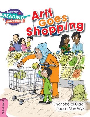 Book cover for Cambridge Reading Adventures Arif Goes Shopping Pink A Band