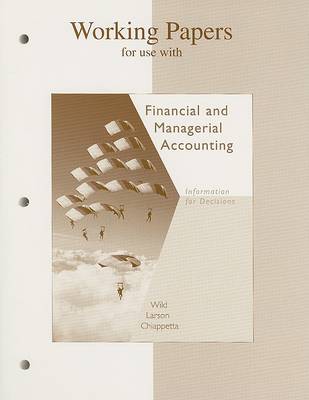 Book cover for Financial and Managerial Accounting Working Papers