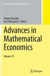 Book cover for Advances in Mathematical Economics Volume 19