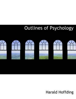 Book cover for Outlines of Psychology