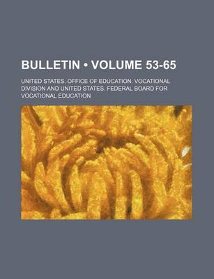 Book cover for Bulletin (Volume 53-65)