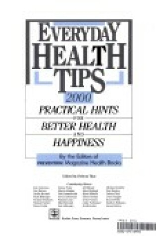 Cover of Everyday Health Tips