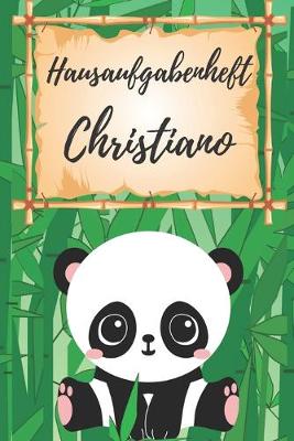 Book cover for Hausaufgabenheft Christiano