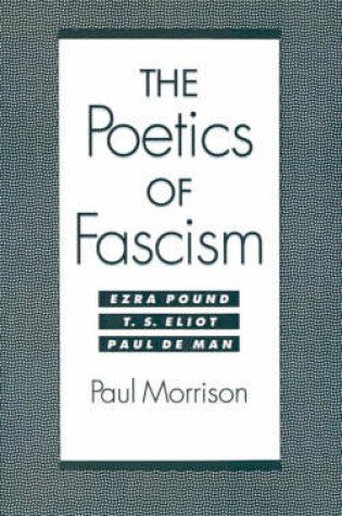 Cover of The Poetics of Fascism