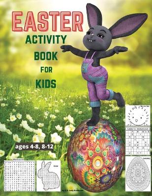 Cover of EASTER Activity Book for kids ages 4-8, 8-12