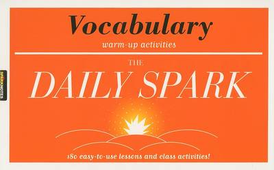 Book cover for The Daily Spark: Vocabulary