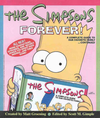 Book cover for The Simpsons Forever!