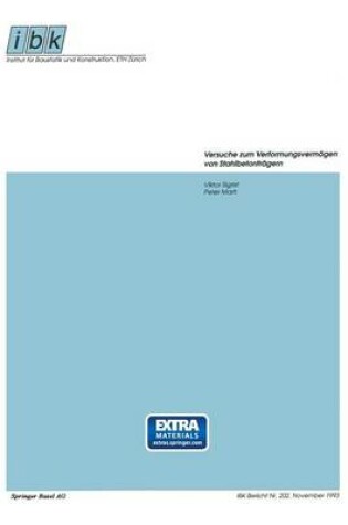 Cover of Versuche Zum Verformungsvermoegen Von Stahlbetontragern