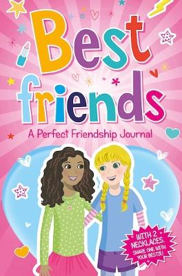Book cover for Best Friends: A Perfect Friendship Journal with necklace