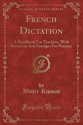 Book cover for French Dictation