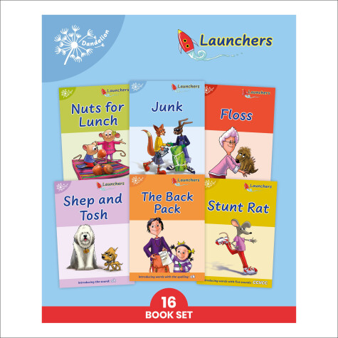 Book cover for Dandelion Launchers Stages 8-15 USA edition