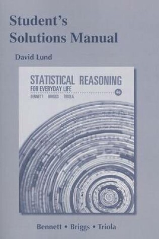 Cover of Student's Solutions Manual for Statistical Reasoning for Everyday Life