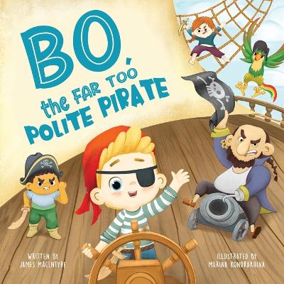 Book cover for Bo The Far too Polite Pirate