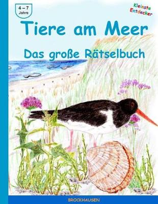 Book cover for Tiere am Meer - Das große Rätselbuch