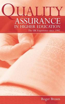 Book cover for Quality Assurance in Higher Education