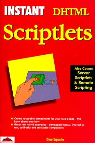 Cover of Instant DHTML Scriptlets