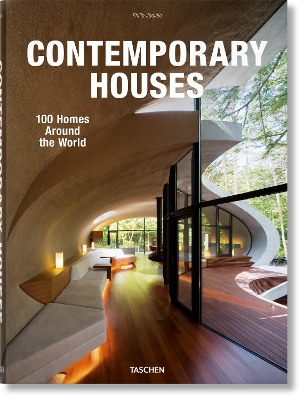 Book cover for Contemporary Houses. 100 Homes Around the World