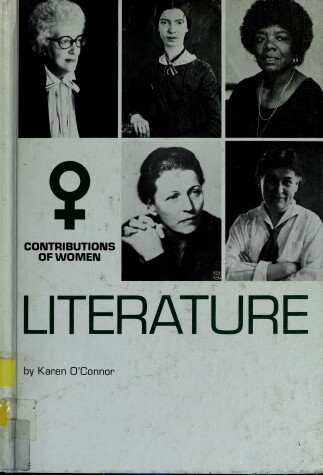 Book cover for Contributions of Women, Literature