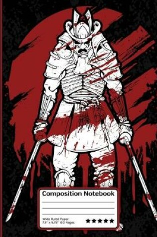 Cover of Samurai Warlord Composition Notebook