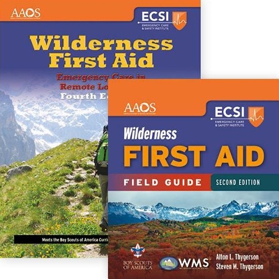 Book cover for Wilderness First Aid: Emergency Care in Remote Locations + Wilderness First Aid Field Guide