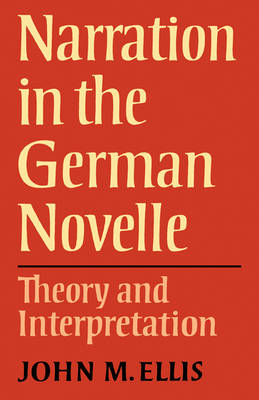 Cover of Narration in the German Novelle