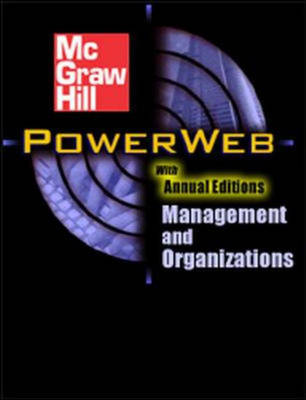 Book cover for Effective Behavior in Organizations with Powerweb