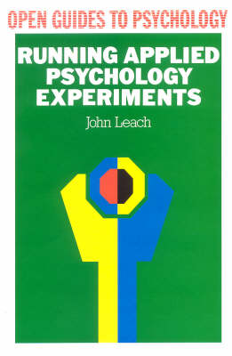Cover of Running Applied Psychology Experiments