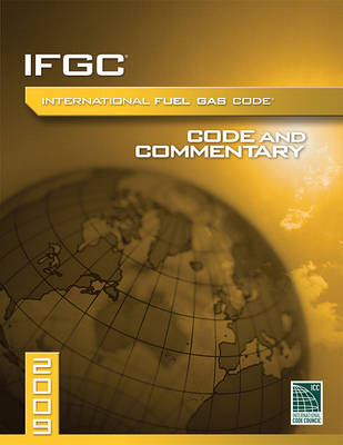 Cover of 2009 International Fuel Gas Code Commentary CD
