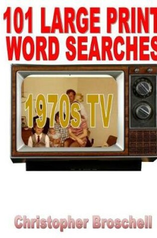 Cover of 101 Large Print TV Word Searches