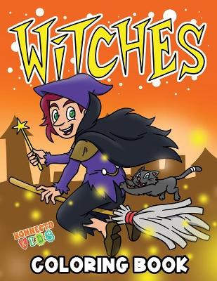 Book cover for Witches Coloring Book