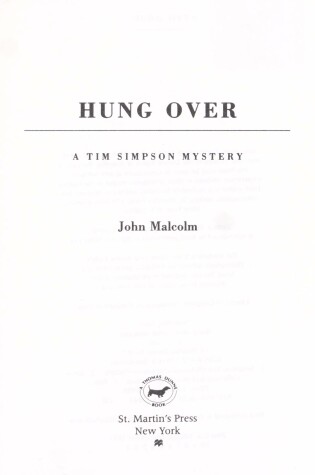 Cover of Hung Over