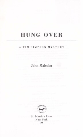 Book cover for Hung Over