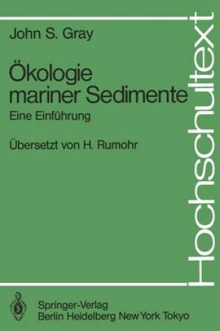 Cover of Ökologie mariner Sedimente