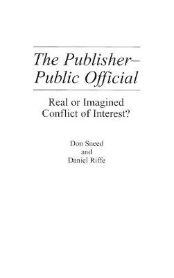 Book cover for The Publisher-Public Official