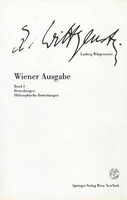 Book cover for Ludwig Wittgenstein: Band 3