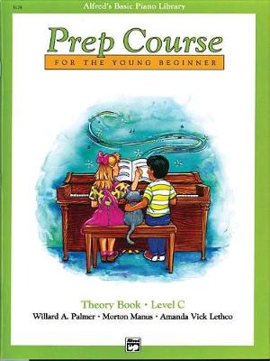 Cover of Alfred's Basic Piano Library Prep Course Theory C