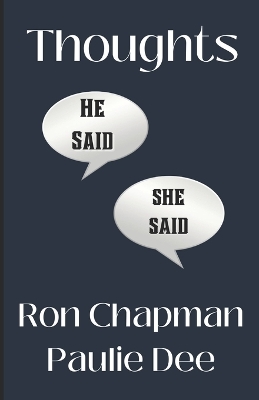 Book cover for Thoughts He Said She Said