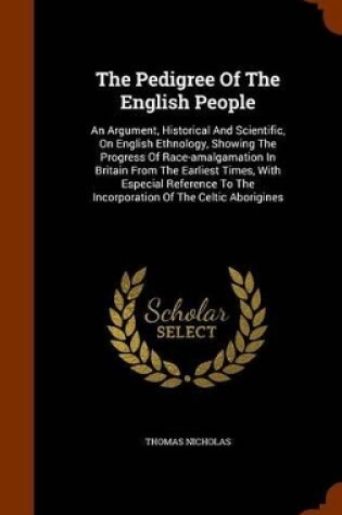 Cover of The Pedigree of the English People