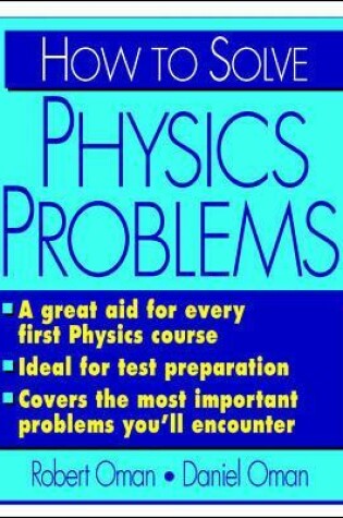 Cover of How To Solve Physics Problems