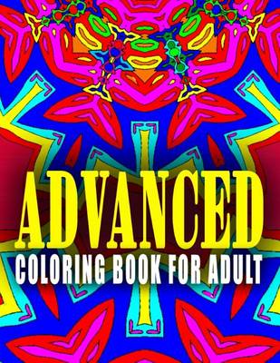 Book cover for ADVANCED COLORING BOOK FOR ADULT - Vol.1