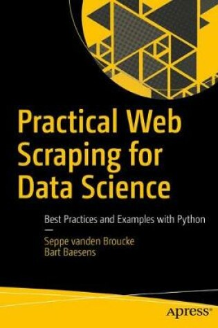 Cover of Practical Web Scraping for Data Science