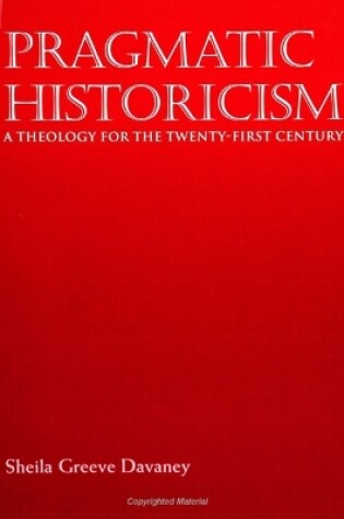 Cover of Pragmatic Historicism