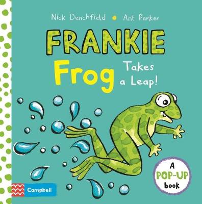 Book cover for Frankie Frog Takes a Leap