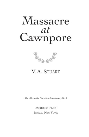 Book cover for Massacre at Cawnpore