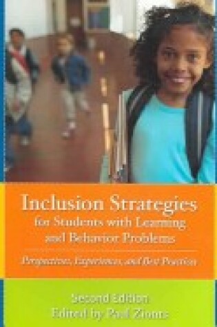 Cover of Inclusion Strategies for Students with Learning and Behavior Problems