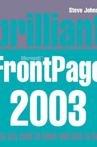Cover of Brilliant Frontpage 2003
