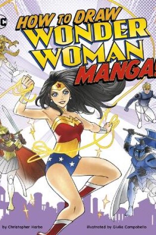 Cover of How to Draw Wonder Woman Manga!