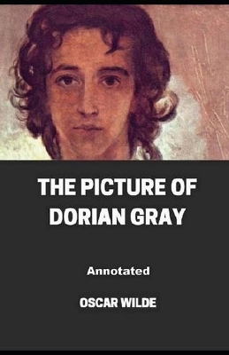 Book cover for The Picture of Dorian Gray Annotated illustrated