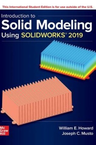 Cover of ISE Introduction to Solid Modeling Using SOLIDWORKS 2019